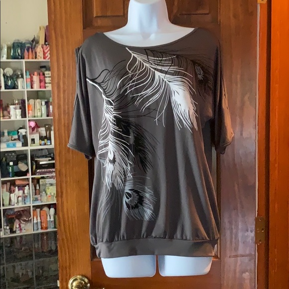 Tops - Gray women’s blouse